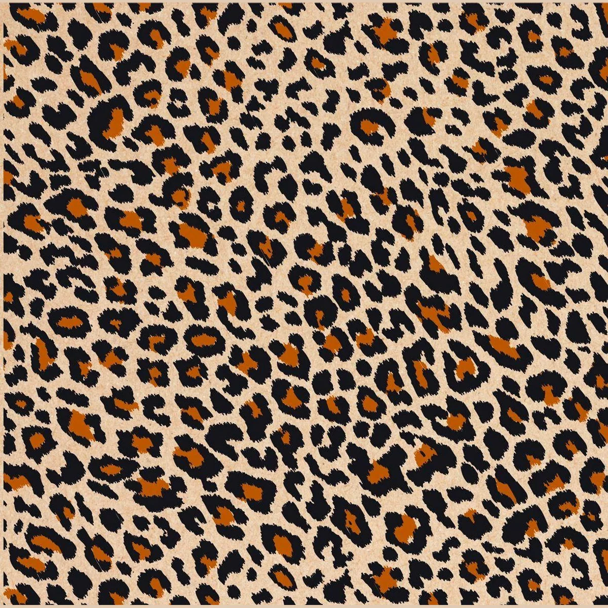 Leomuster Geschenkpapier Röllchen, 70x150 cm, Kraftpapier