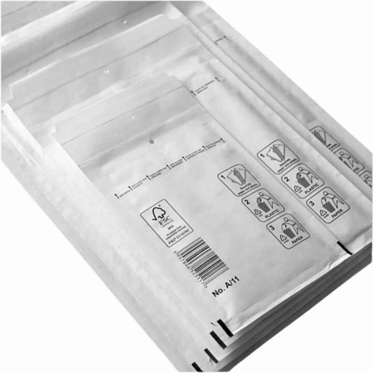 Luftpolstertasche Gr. F/6 DIN A4, robust und leicht — ideal für sicheren Versand