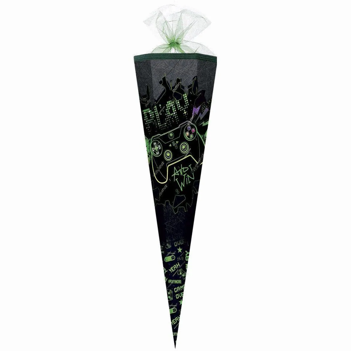 Nestler Schultüte PLAY & WIN, Gaming Design, 85 cm